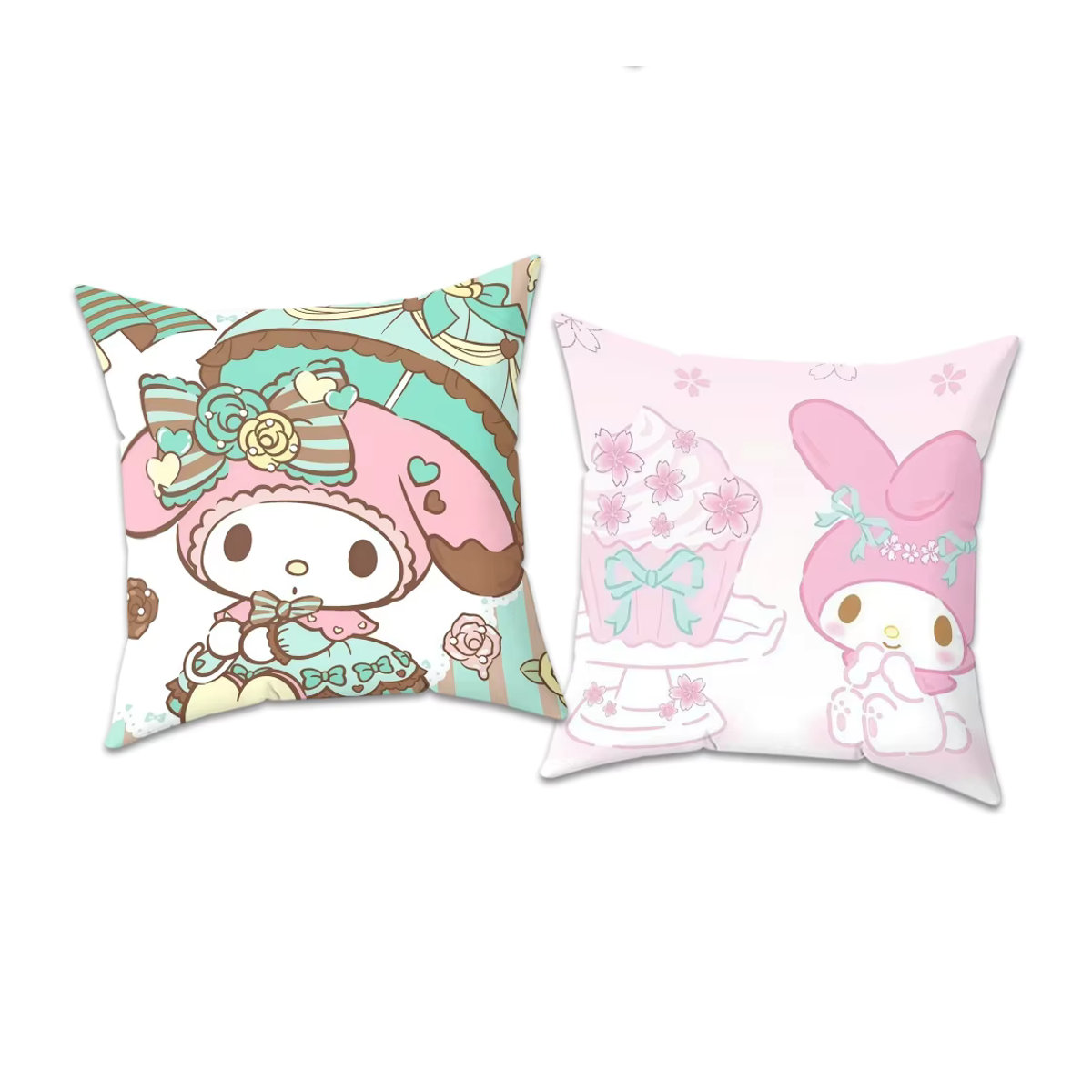 Sanrio Melody dekorativer Kissenbezug, mehrfarbig, B/T/H: 45 x 45 x 0 cm - Bild 3