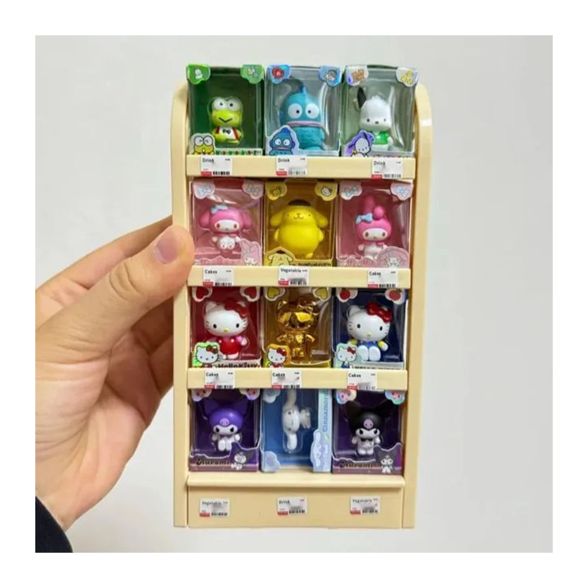 Sanrio Mini-Figuren Blindbox Serie mit Charakteren wie Kuromi und Melody in Mehrfarbig als Dekorationsfiguren aus Kunststoff - Bild 1