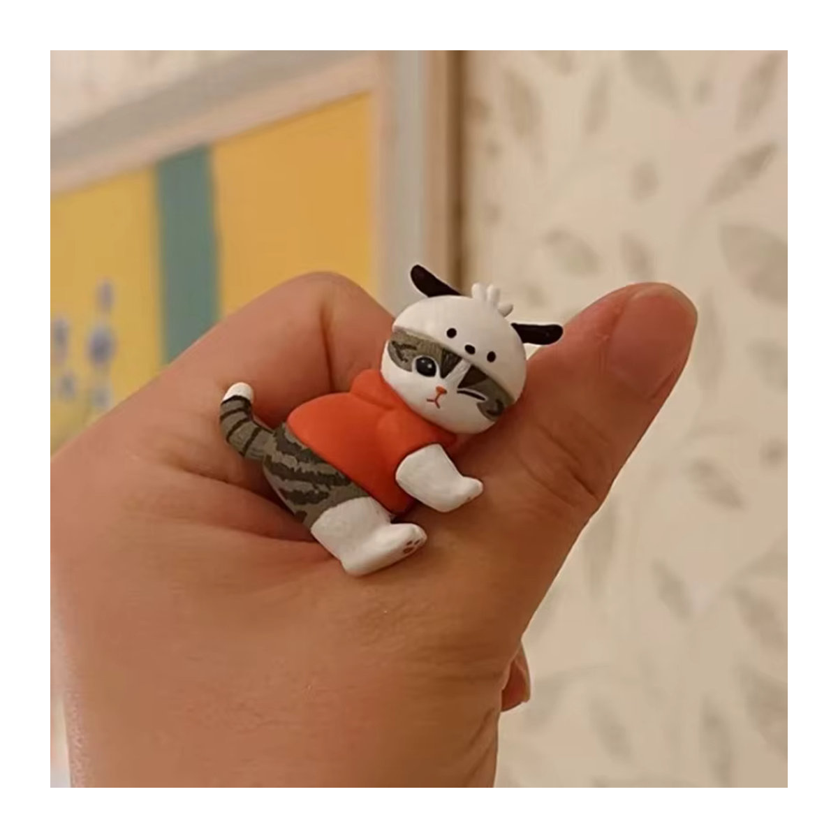 Sanrio Mofusand Actionfigur aus Kunststoff mehrfarbig als Sammlerstück und Tischdekoration für Kinder - Bild 4