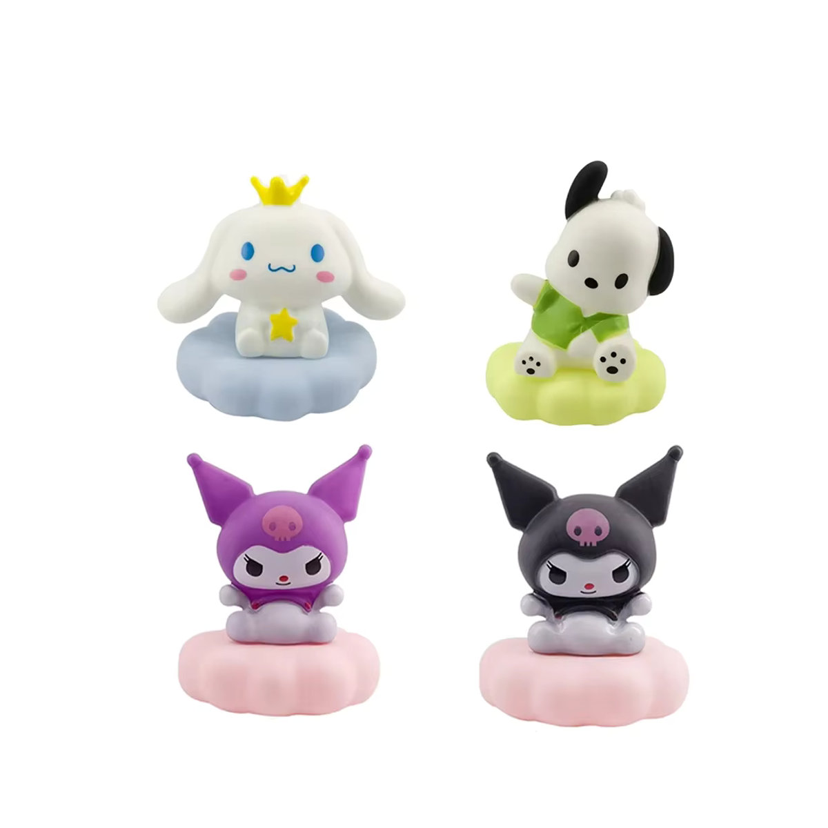 Sanrio Nachtlicht in Wolkenform aus Emaille mit Kuromi Cinnamoroll oder Pochacco als dekorative Tischlampe im Japan-Stil - Bild 6
