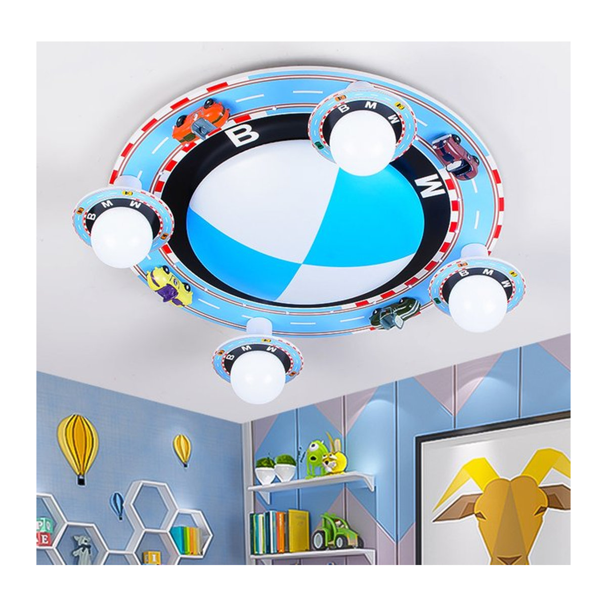 Savenmade LED Kronleuchter Bunt zur Dekoration für Wohnzimmer und Schlafzimmer - Bild 1