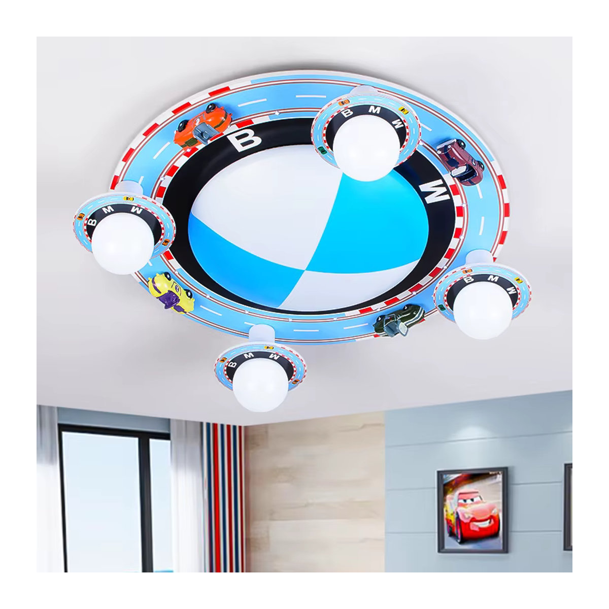 Savenmade LED Kronleuchter Bunt zur Dekoration für Wohnzimmer und Schlafzimmer - Bild 2