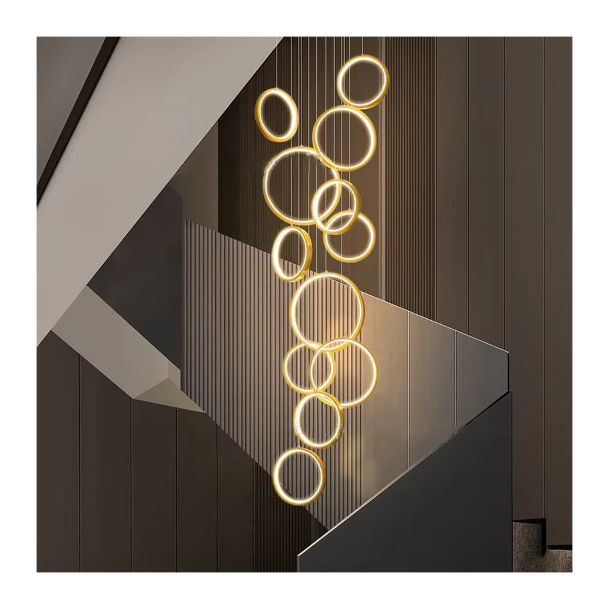 Savenmade Moderne LED Pendelleuchte in Schwarz für Esszimmer und Wohnzimmer - Bild 4