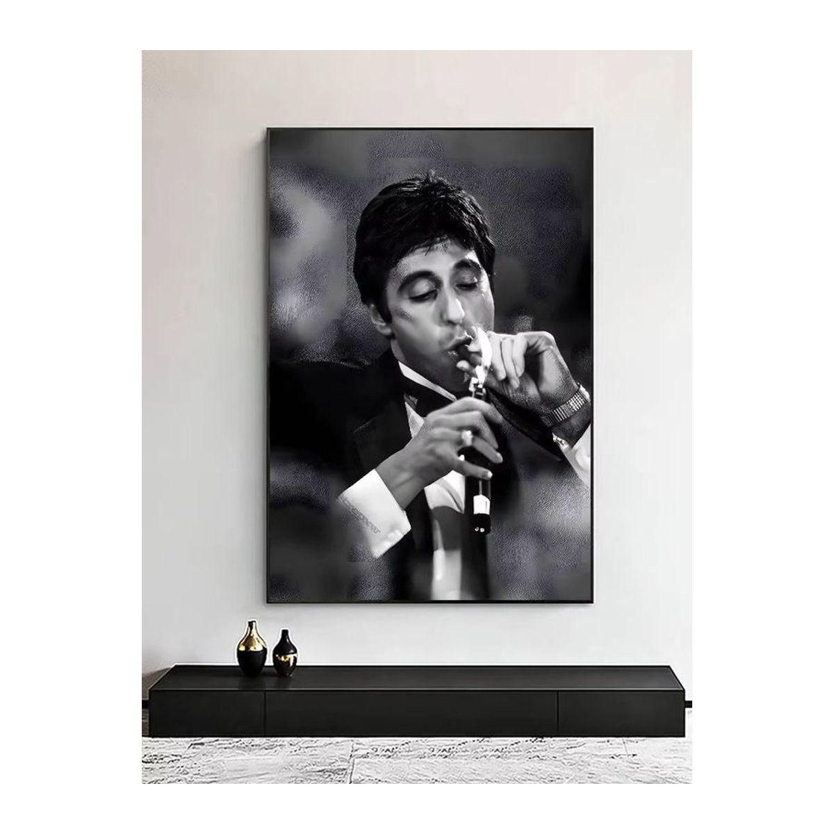 Scarface Klassisches Film Poster HD Kunst Wanddeko Mehrfarbig Wandmontiert und Wasserfest - Bild 7