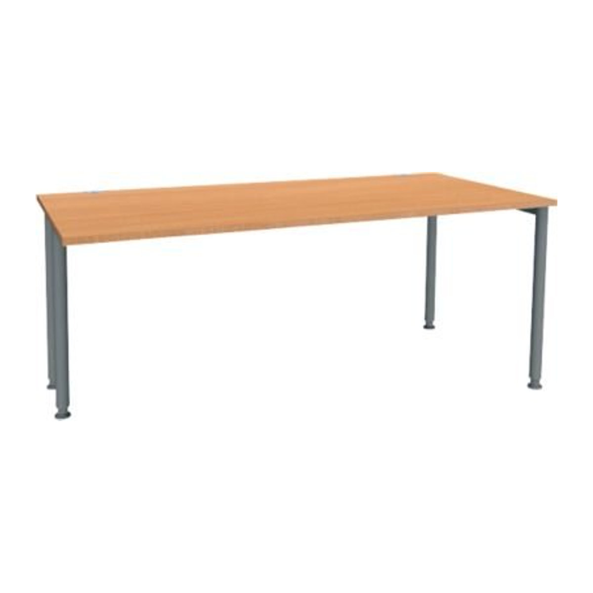 Schäfer Shop Genius Schreibtisch MODENA FLEX, Buche/Anthrazit, Breite: 180 cm - Bild 1
