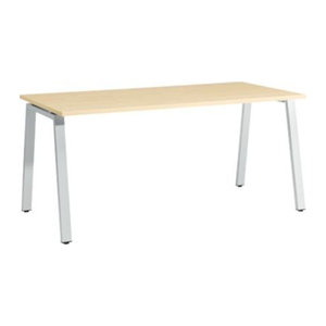 Schäfer Shop Select Schreibtisch Start Off mit A-Fuß in Ahorn-Dekor, B/T/H: 160 x 80 x 73,5 cm