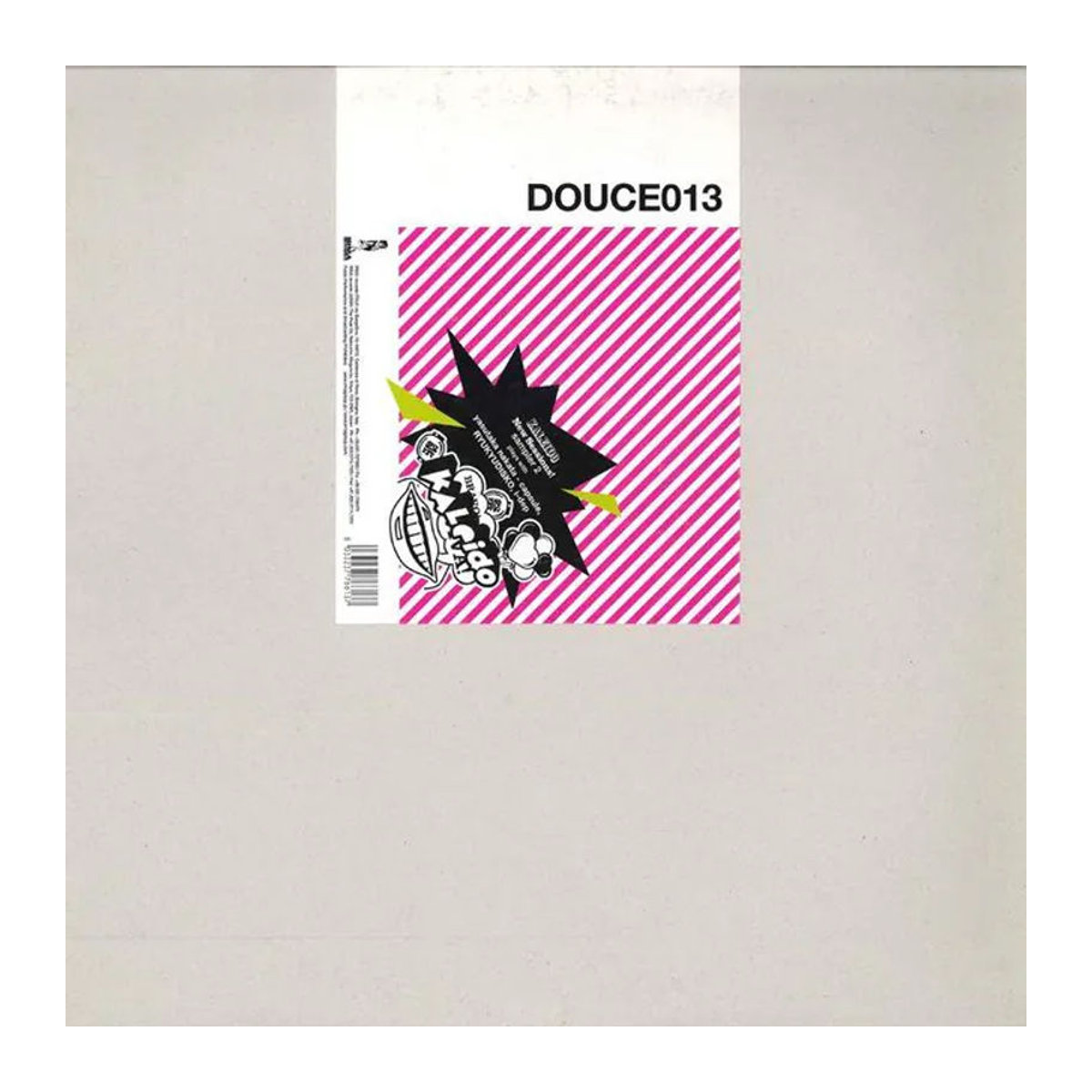 Schallplatte KALEIDO Neue Sessions Muster 2 Douce013 Irma 2007 Italien Dance & Electronica 12 Zoll mehrfarbig gestreift - Bild 1