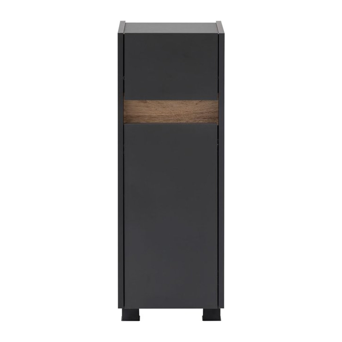 SCHILDMEYER Badezimmerschrank Cosmo Unterschrank Anthrazit B/H/T: 30,2 x 84,8 x 33 cm - Bild 1
