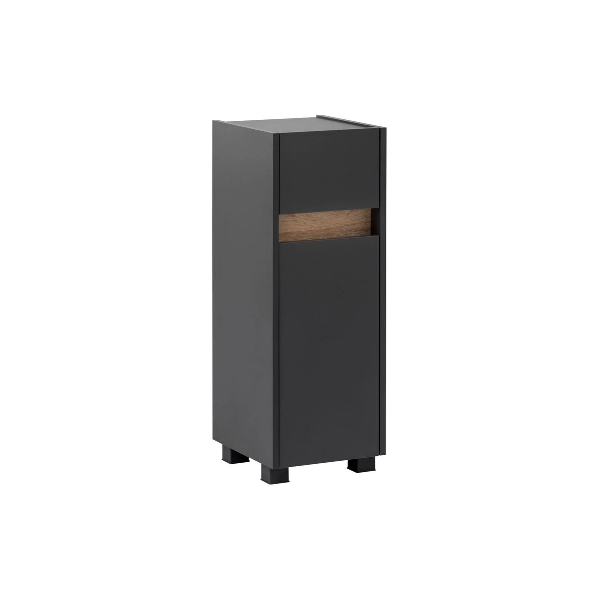 SCHILDMEYER Badezimmerschrank Cosmo Unterschrank Anthrazit B/H/T: 30,2 x 84,8 x 33 cm - Bild 2