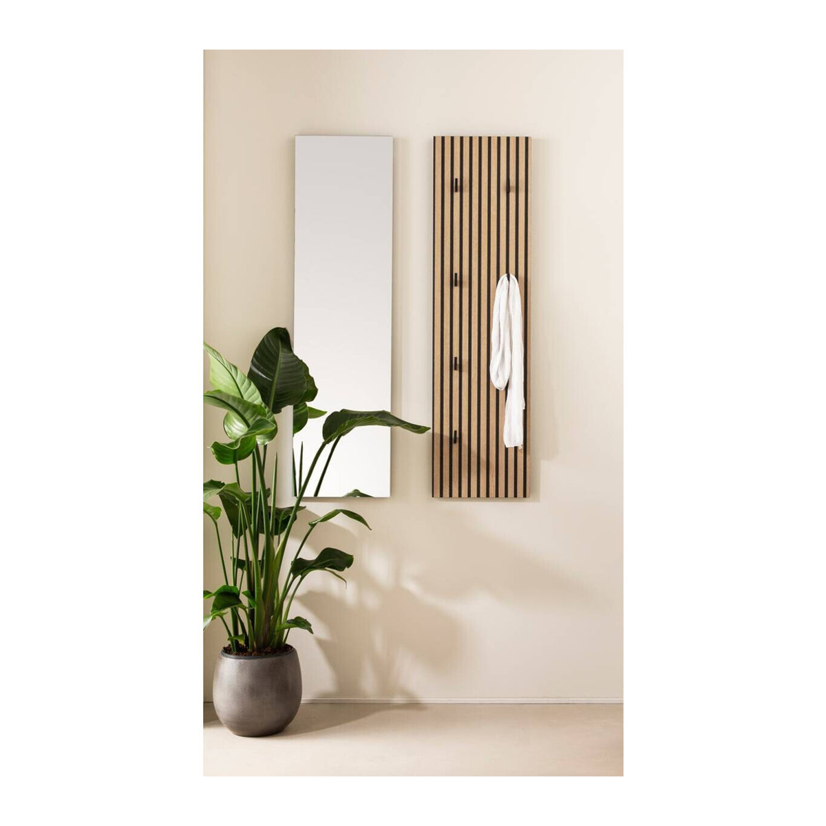 Schildmeyer Garderobenpaneel Ryker in Braun B/H/T: 30 x 110,6 x 2,6 cm - Bild 5