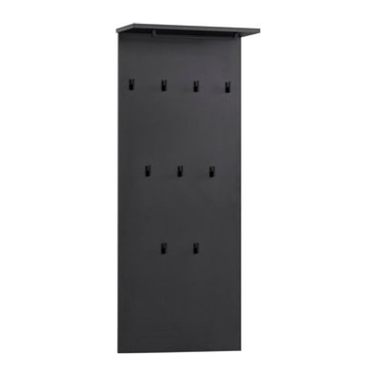 Schildmeyer Hakenpaneel Janne Wandpaneel Schwarz B/H/T: 50 x 120,6 x 20,9 cm - Bild 1