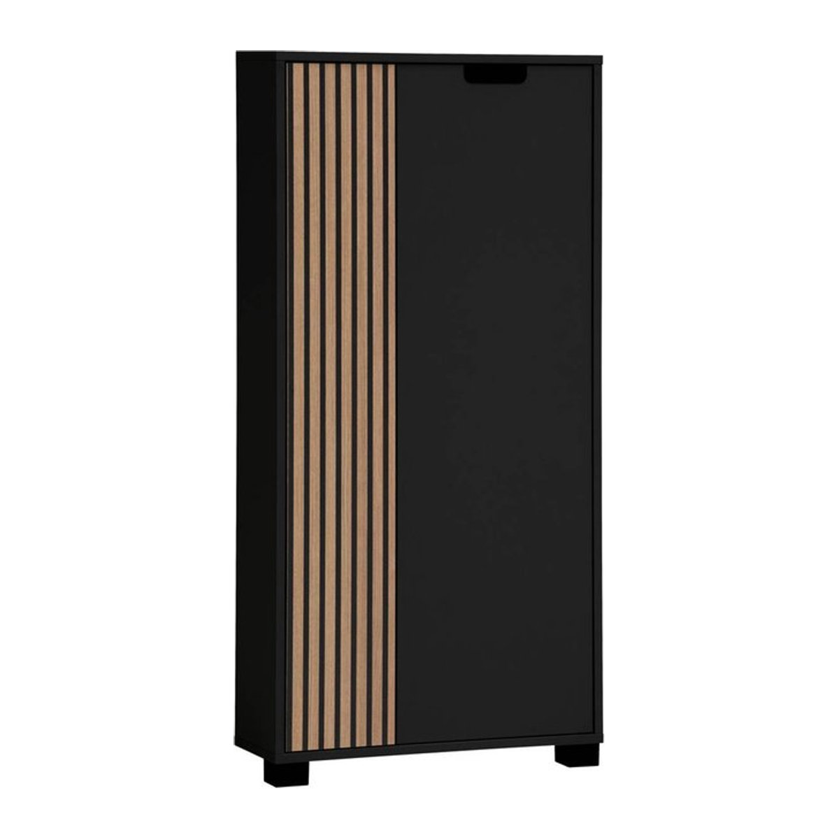 SCHILDMEYER Highboard Ryker Modern Schwarz B/H/T: 59,8 x 124 x 19,55 cm - Bild 2