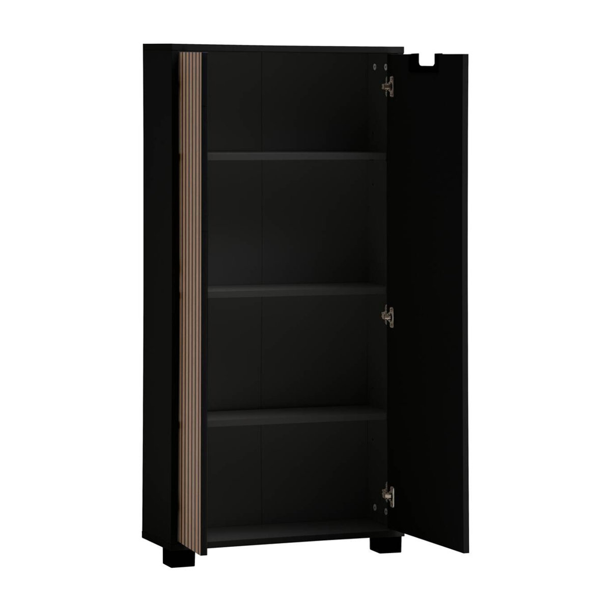 SCHILDMEYER Highboard Ryker Modern Schwarz B/H/T: 59,8 x 124 x 19,55 cm - Bild 3