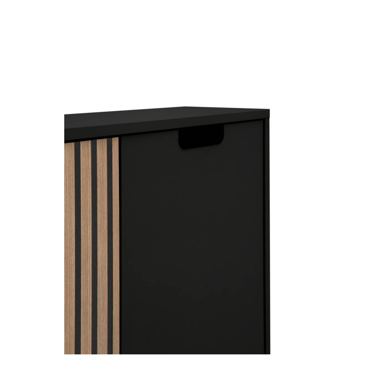 SCHILDMEYER Highboard Ryker Modern Schwarz B/H/T: 59,8 x 124 x 19,55 cm - Bild 4