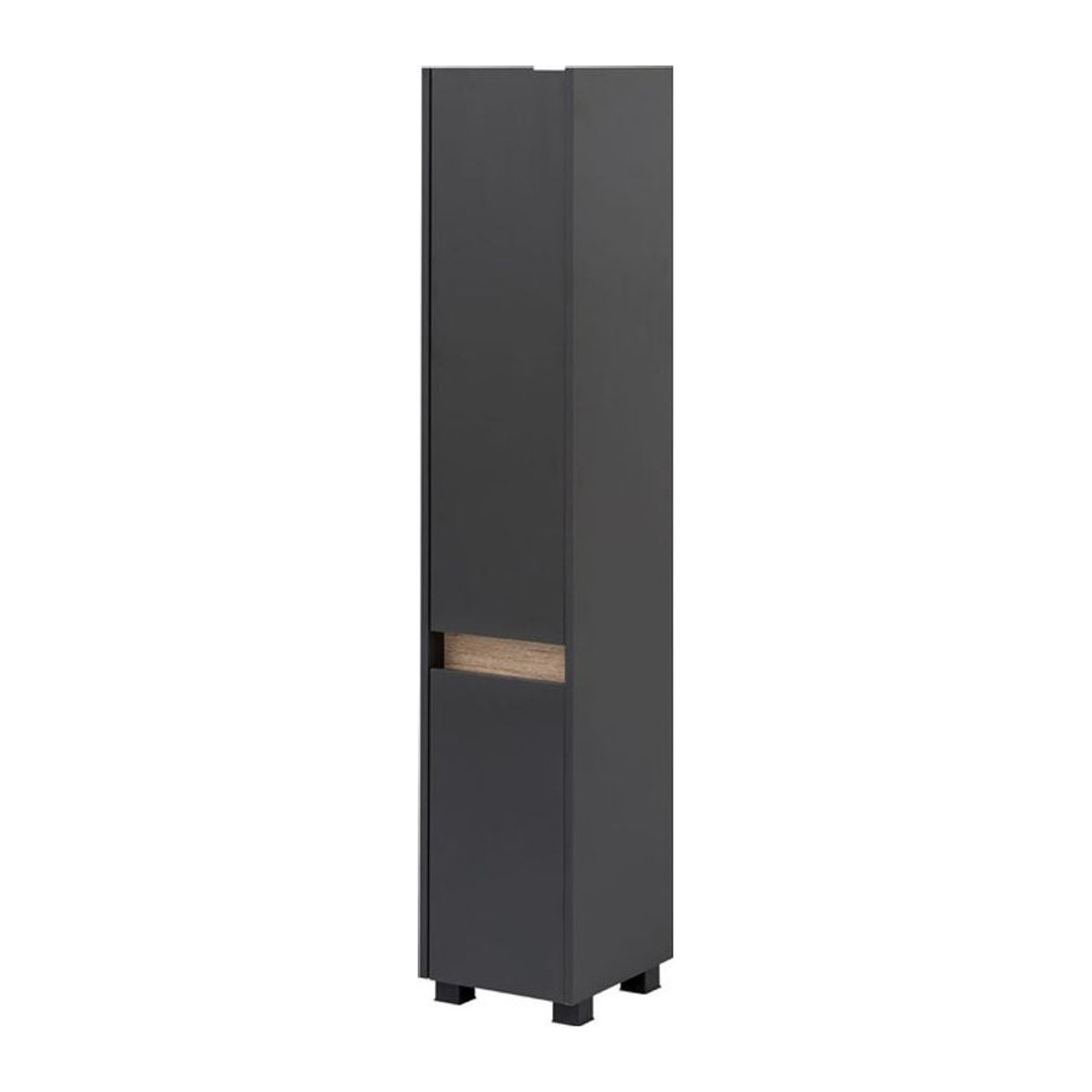 Schildmeyer Hochschrank Cosmo Vorratsschrank in Anthrazit, B/H/T: 30,2 x 164,5 x 33 cm - Bild 1