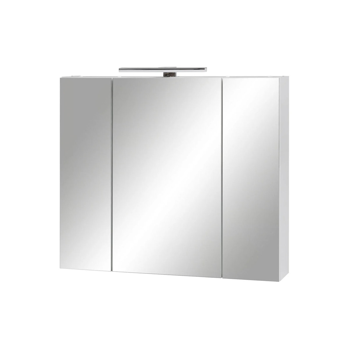 Schildmeyer Spiegelschrank Limone weiß, B/H/T: 80 x 74,4 x 16 cm - Bild 3