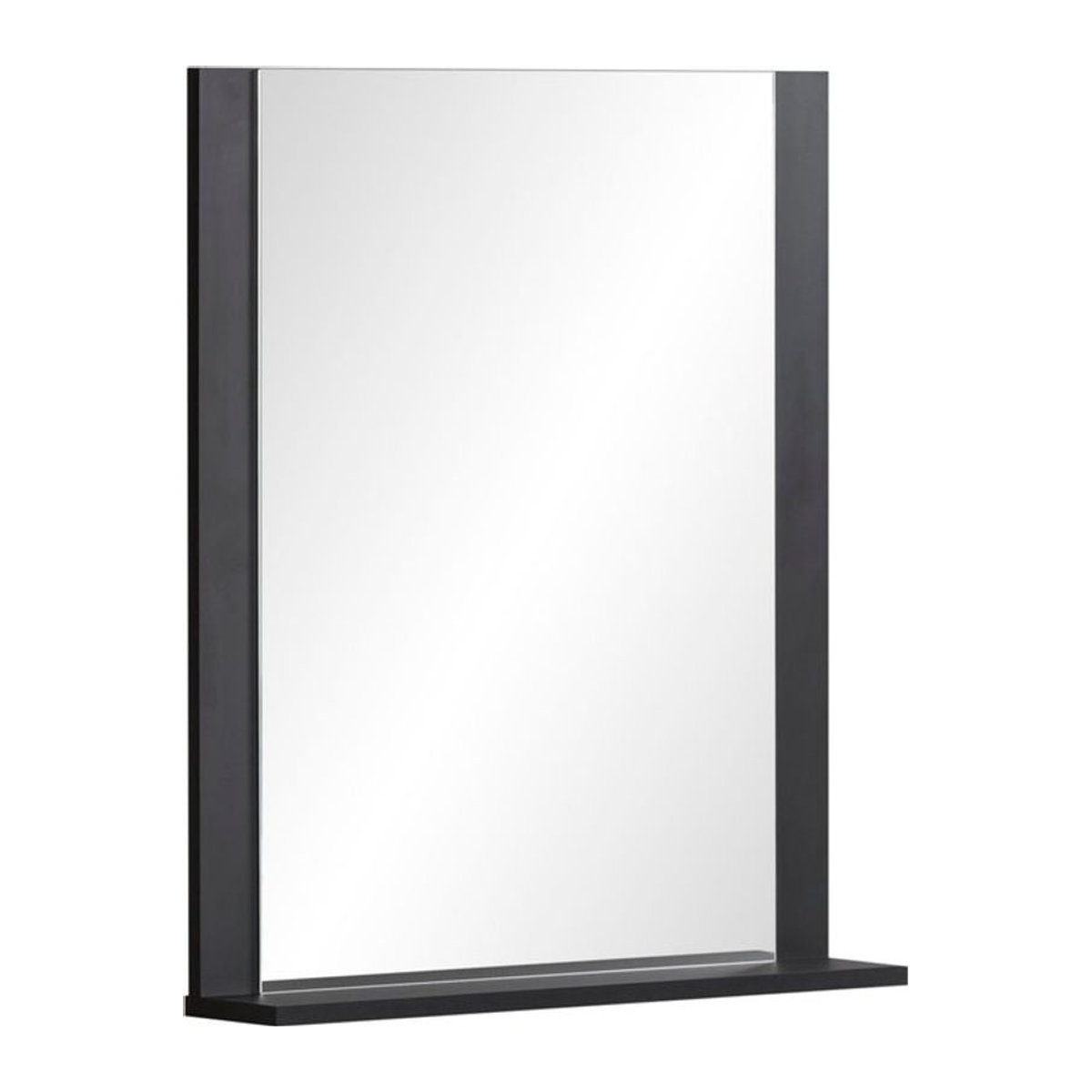 Schildmeyer Wandspiegel Janne schwarz B/H/T: 59,6 x 71,1 x 12,3 cm - Bild 1
