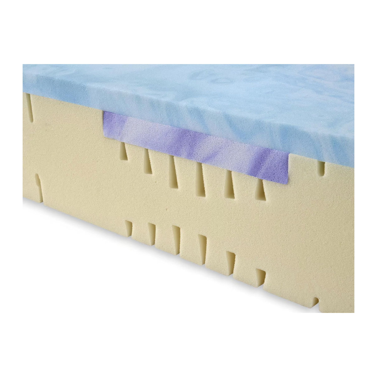 Schlaraffia Thermo Balance Kaltschaummatratze in Weiß, B/T/H: 160 x 200 x 23 cm - Bild 2