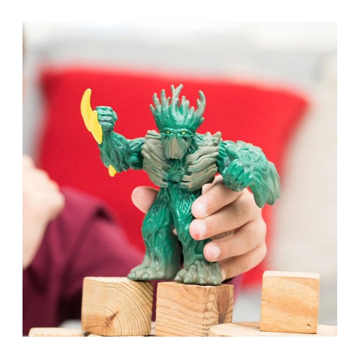 schleich Eldrador Creatures Dschungelherrscher Spielfigur in Grün aus Kunststoff - Bild 2