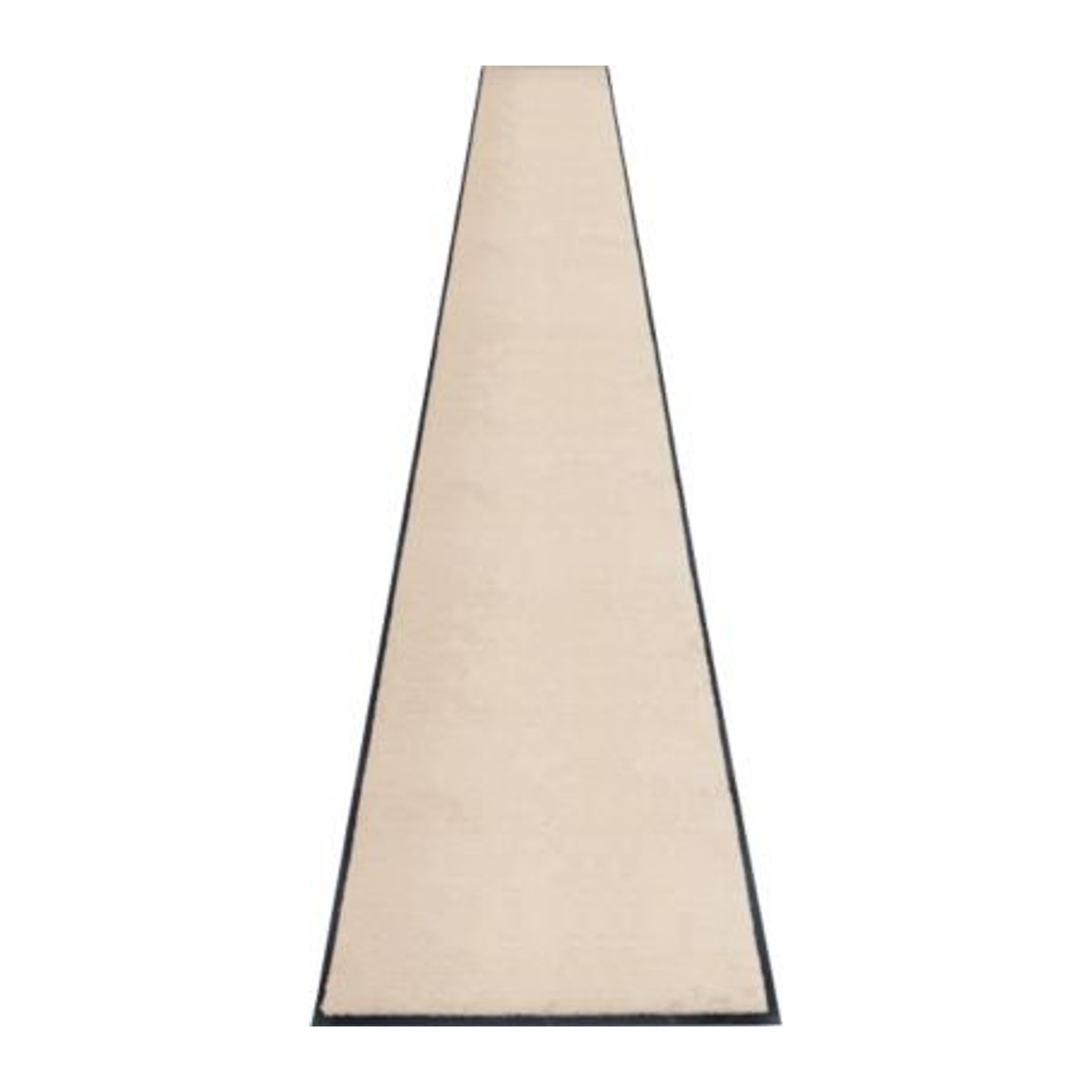 Schmutzfangmatte miltex Eazycare Style in Hellelfenbein, eckig, antistatisch, UV-beständig und waschbar, B: 85 cm, L: 300 cm - Bild 1