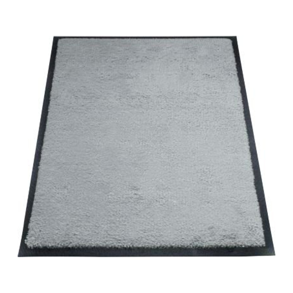Schmutzfangmatte miltex Eazycare Style in verkehrsgrau, eckig, antistatisch, UV-beständig und waschbar, B: 60 cm, T: 85 cm - Bild 1