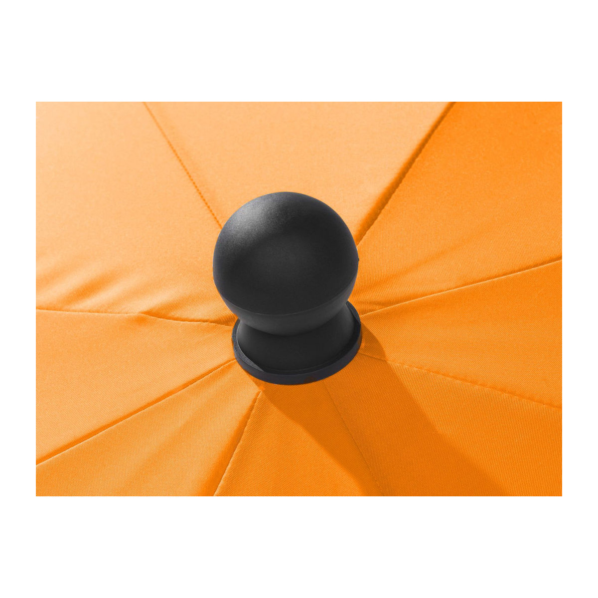 Schneider Mittelmastschirm Locarno Sonnenschirm aus Polyester in Orange mit Durchmesser: 2,28 m und Höhe: 240 cm - Bild 2