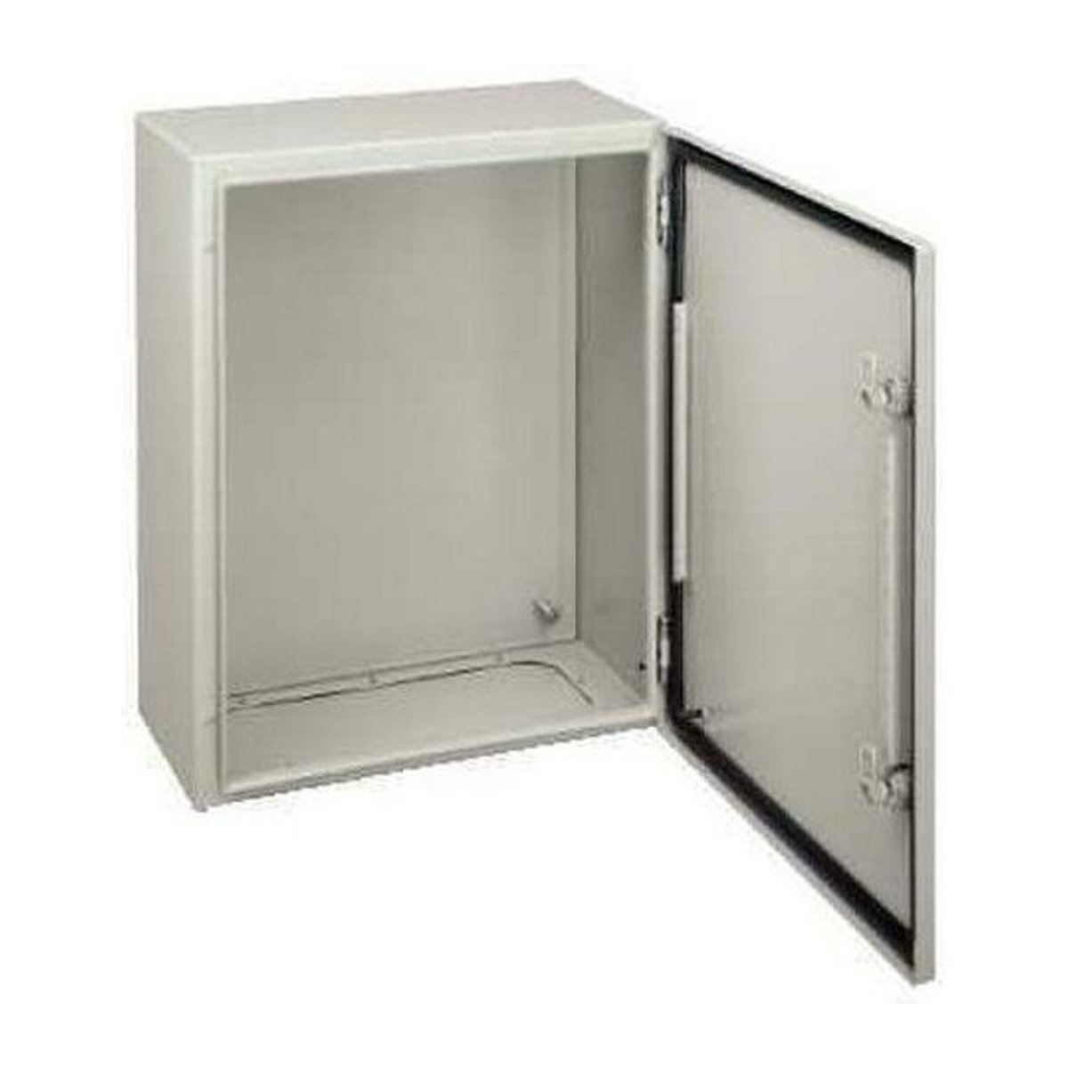Schneider Nsycrn86300 Crn Schrank mit glatter Tür aus Stahl in Grau, B/T/H: 80 x 30 x 60 cm - Bild 1
