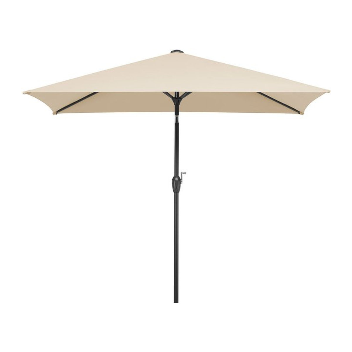 Schneider Sonnenschirm Bilbao mit Automatik-Knicker in Natur, B: 210 cm, T: 130 cm - Bild 1