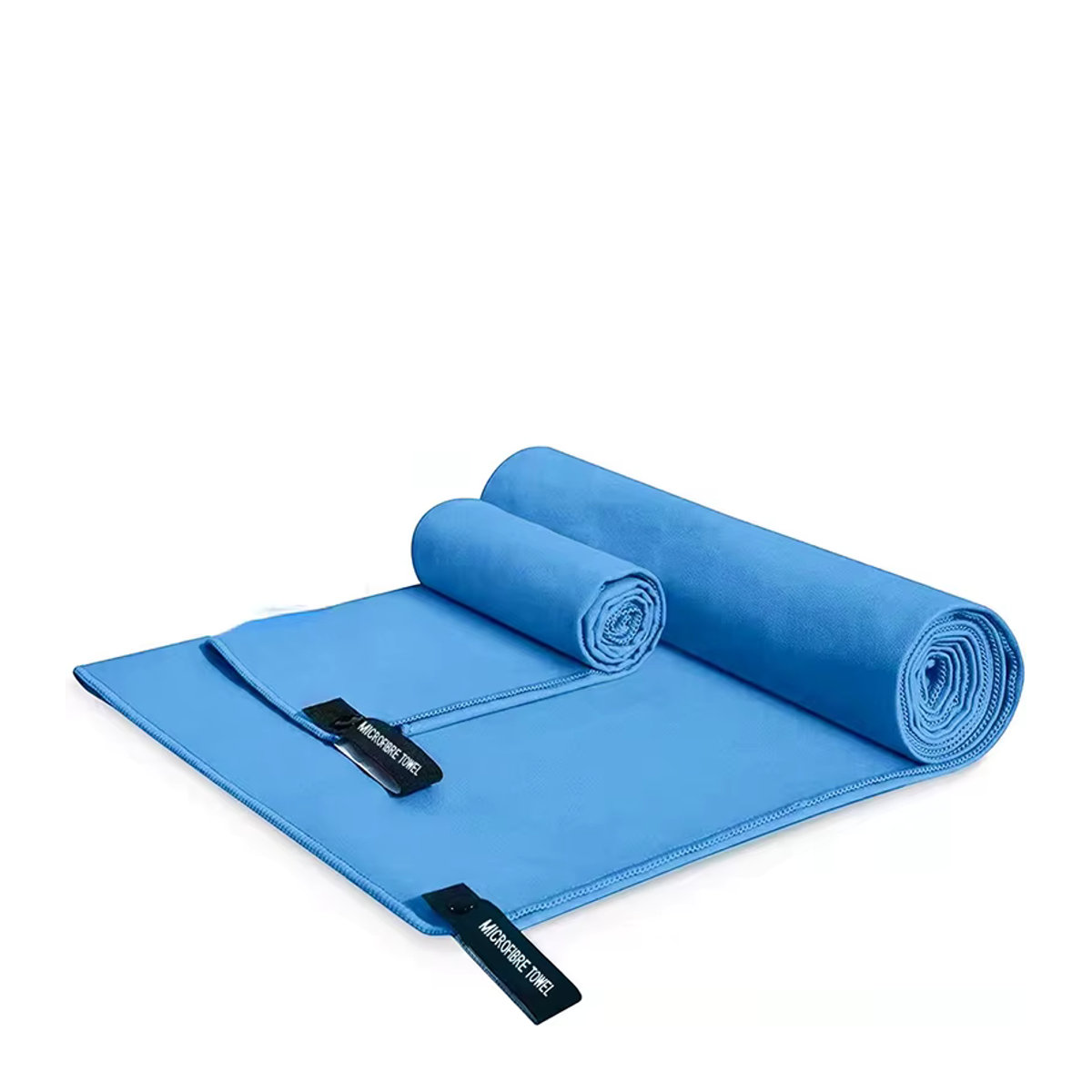Schnell trocknendes Sporthandtuch von Tcaopoo für Fitness, Schwimmen und Camping in Blau, Grau, Grün oder Orange, B/H: 40 x 80 cm und 76 x 152 cm - Bild 6