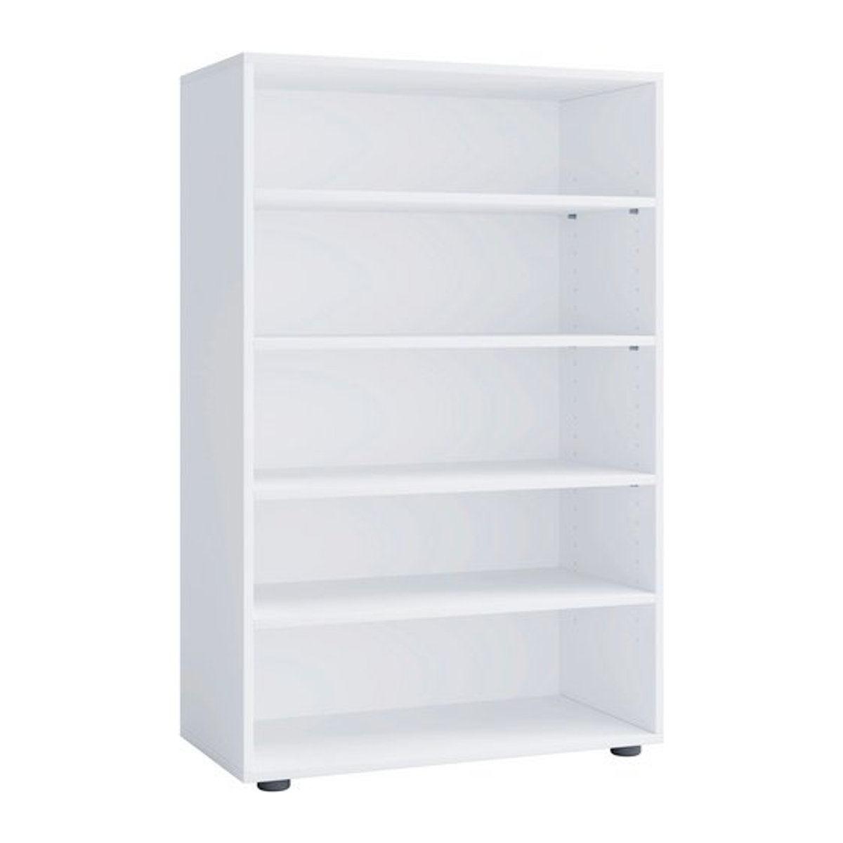 Schuhregal Lona von VCM in Weiß aus Holzwerkstoff und Metall, B/H/T: 37 x 110 x 70 cm - Bild 1