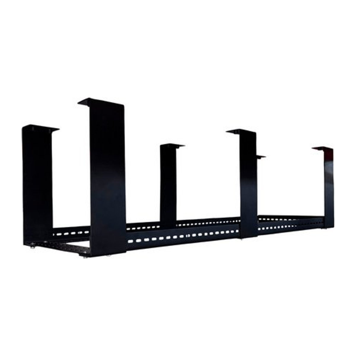 Schulte Regalwelt Hängeregal aus Metall in Schwarz, B/T/H: 43 x 43 x 24 cm - Bild 1