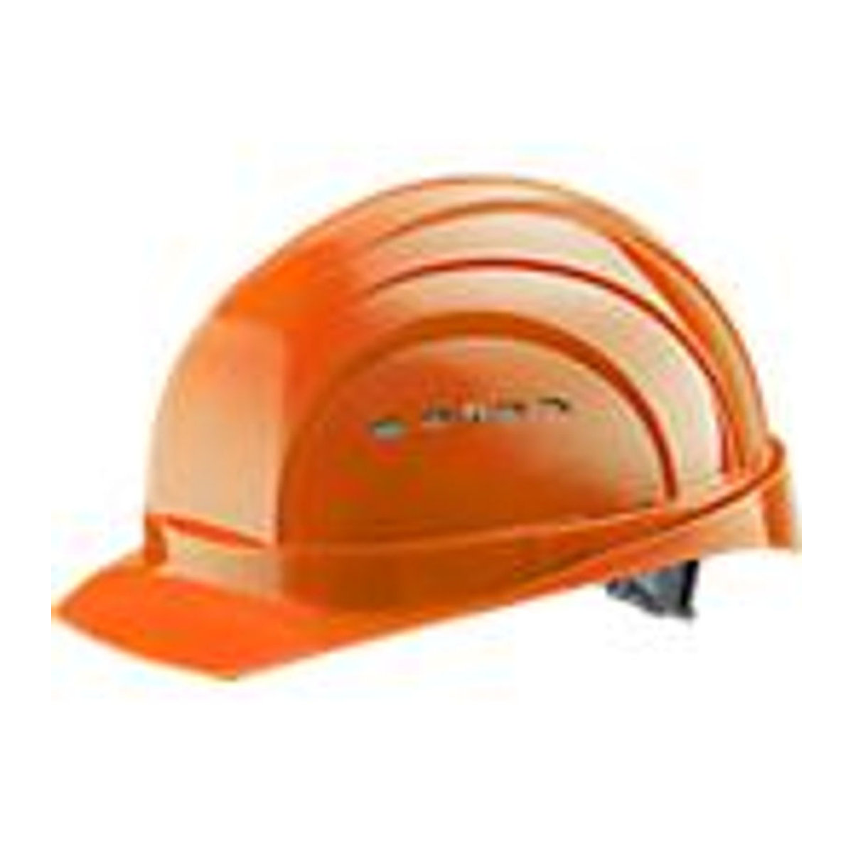 Schutzhelm EuroGuard I/79 4-G aus Hochdruck-Polyethylen in Orange mit 4-Punkt-Gurtband und Belüftung nach DIN EN 397 - Bild 2