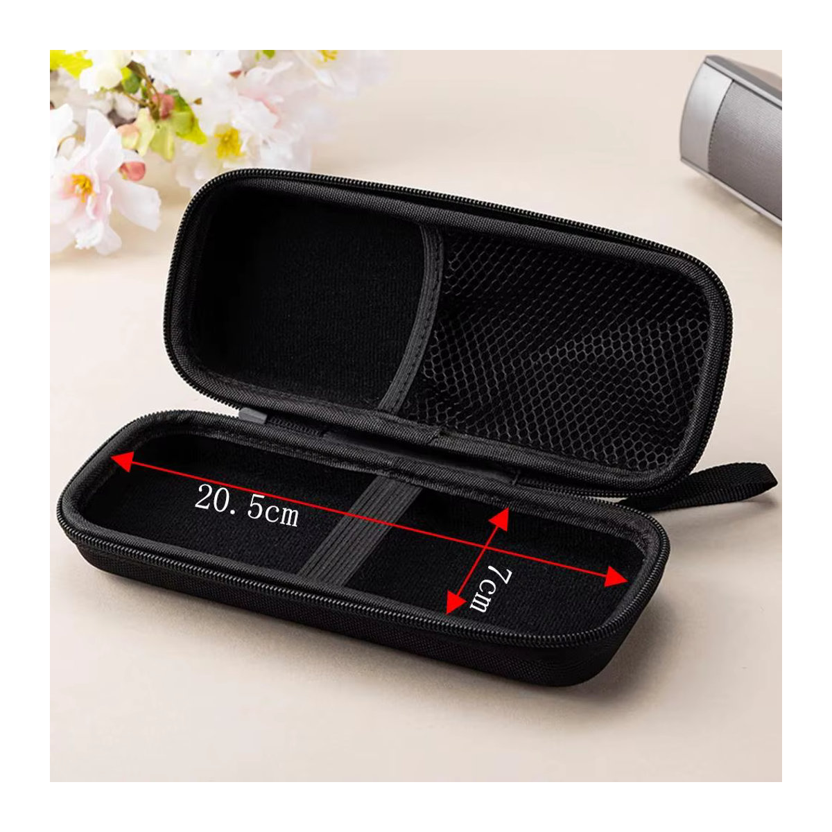 Schutzhülle aus hartem EVA für Xiaomi Mi Air Pump 1S und 2 in Schwarz - Bild 6