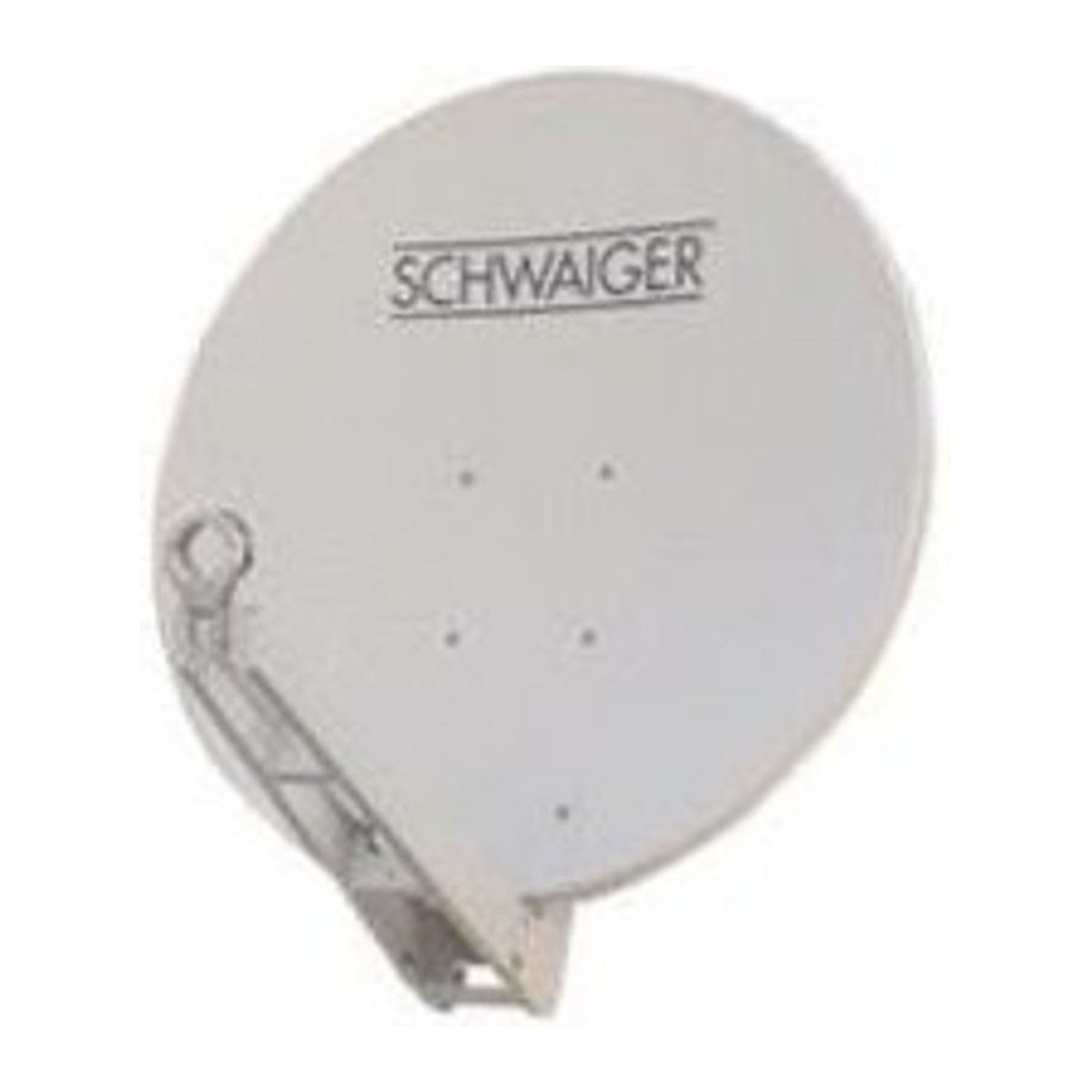 Schwaiger SPI085 SAT Antenne 85cm Parabolantenne aus Aluminium in Hellgrau - Bild 2