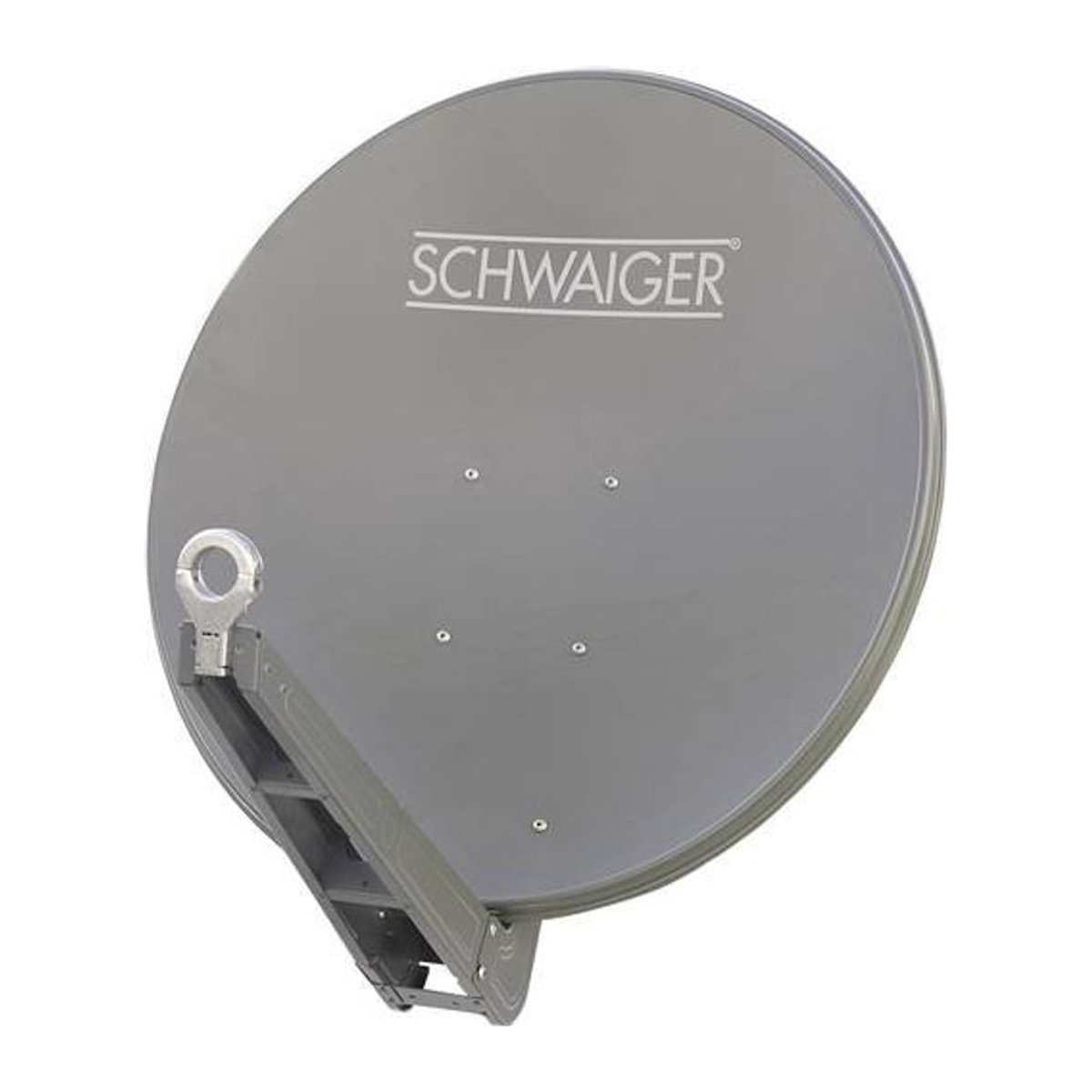 Schwaiger SPI085PR SAT Antenne 85 cm aus Aluminium in Anthrazit - Bild 1