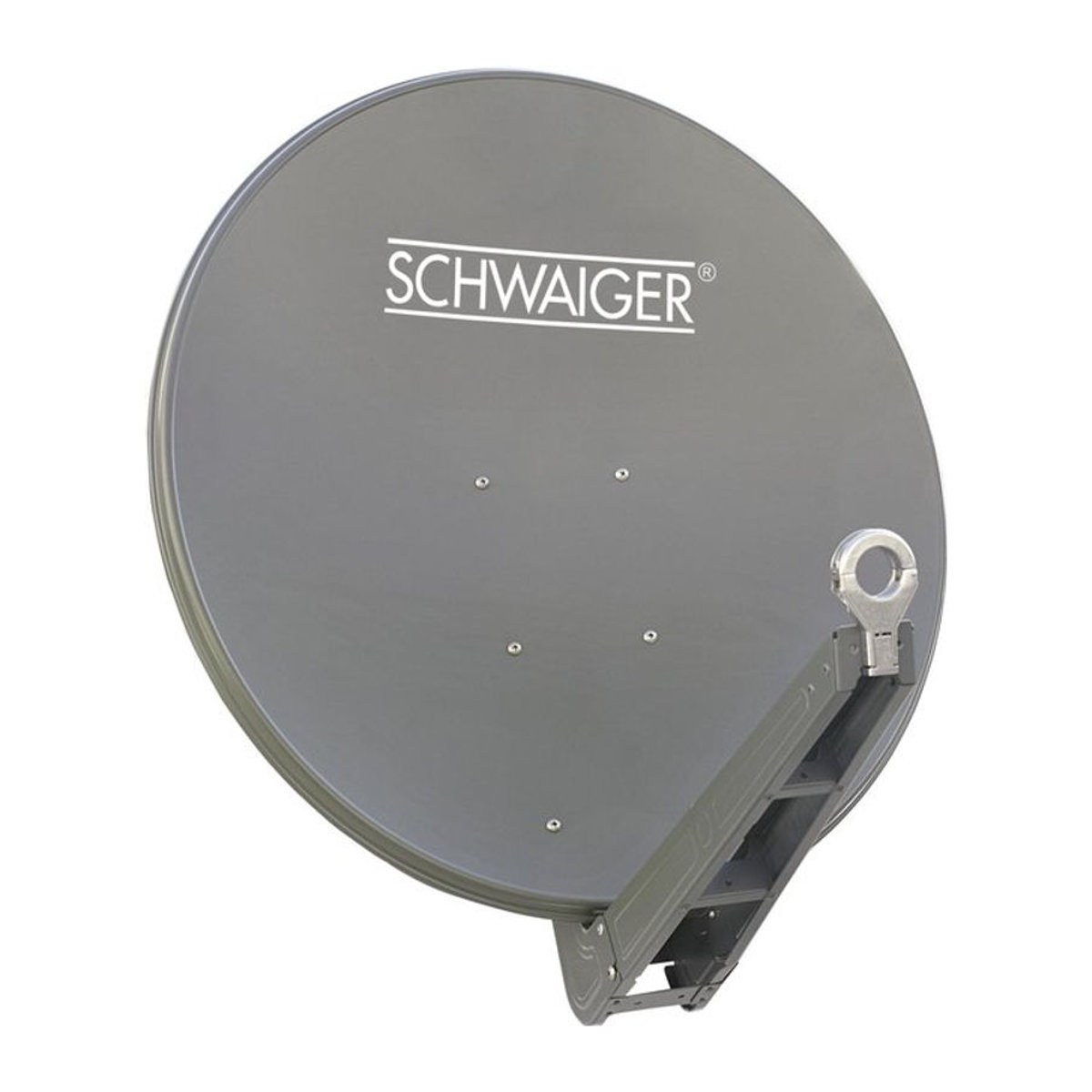 Schwaiger SPI085PR SAT Antenne 85 cm aus Aluminium in Anthrazit - Bild 2