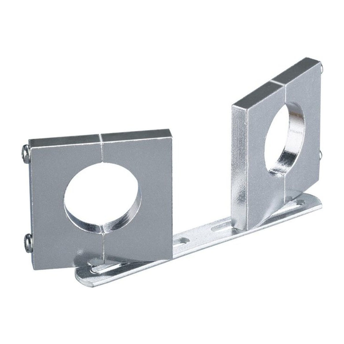 SCHWAIGER Universal-Multifeedhalterung aus Aluminium in Silber, B/H/T: 16,5 x 5,5 x 1,2 cm - Bild 1