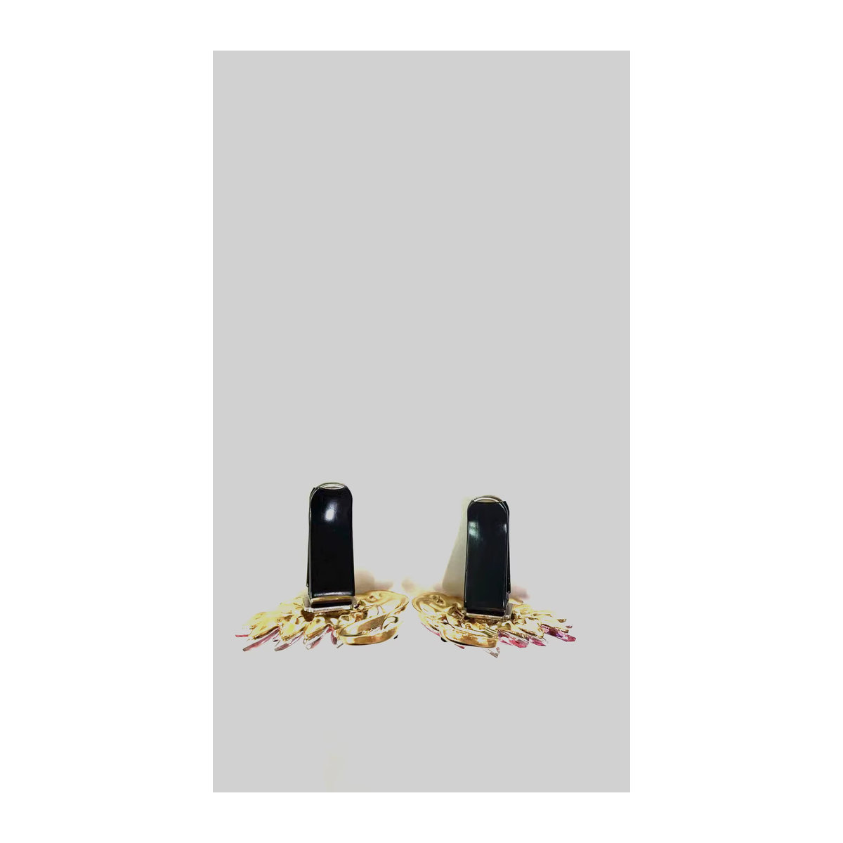 Schwan Air Vent Clips Auto Parfüm Diffusor mit Strass in Gold für dein Auto - Bild 1