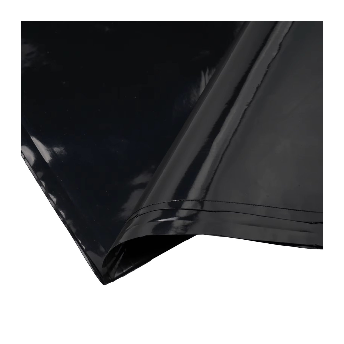 Schwarze HDPE Teichfolie für Fischteich und Pool als wasserdichte Membran für die Gartenlandschaft, 0,12 mm Dicke - Bild 6