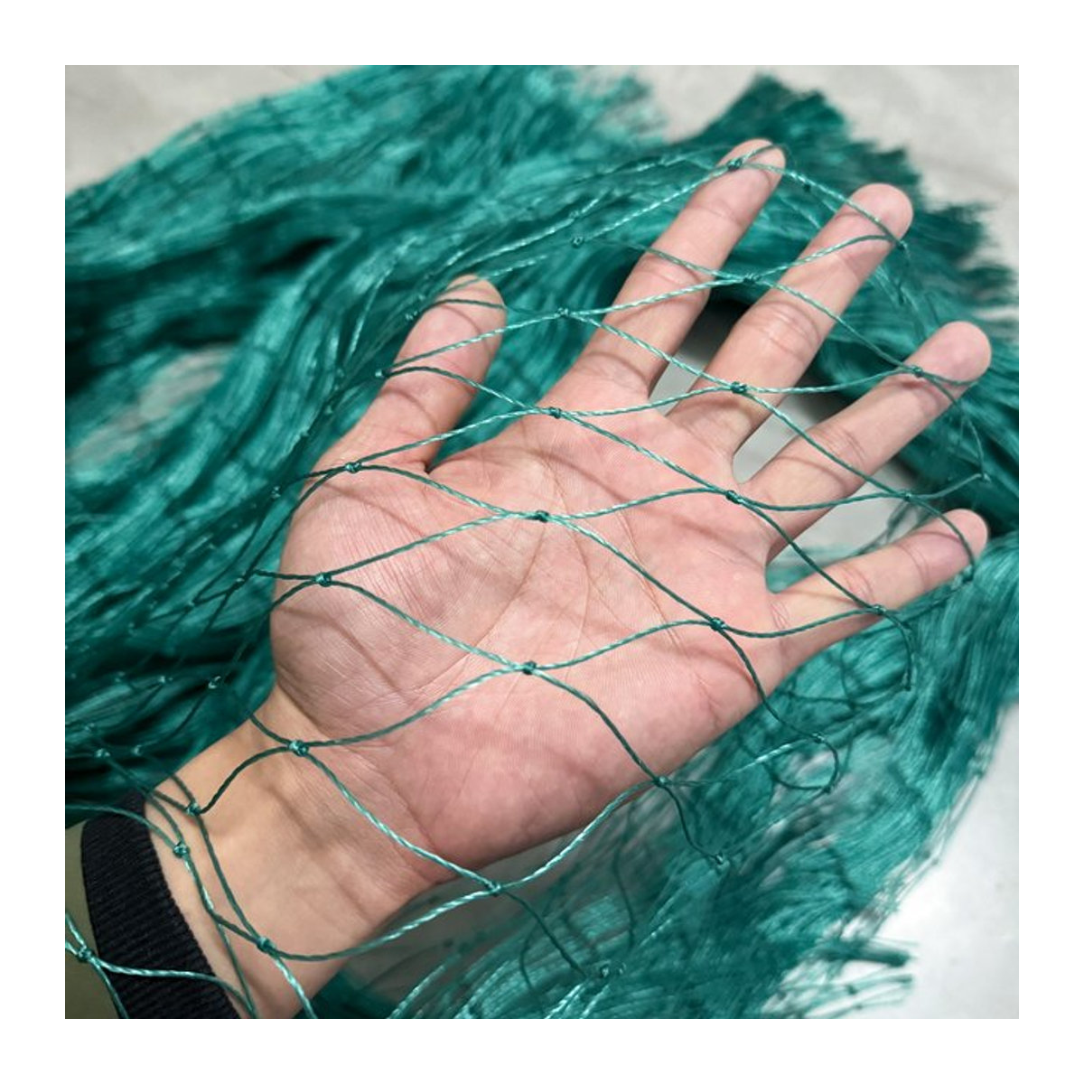 Schweres Anti-Vogel-Netz als Hofzaunnetz und Hühnernetz zum Schutz von Gartenpflanzen, Obstbäumen und Gemüse - Bild 1