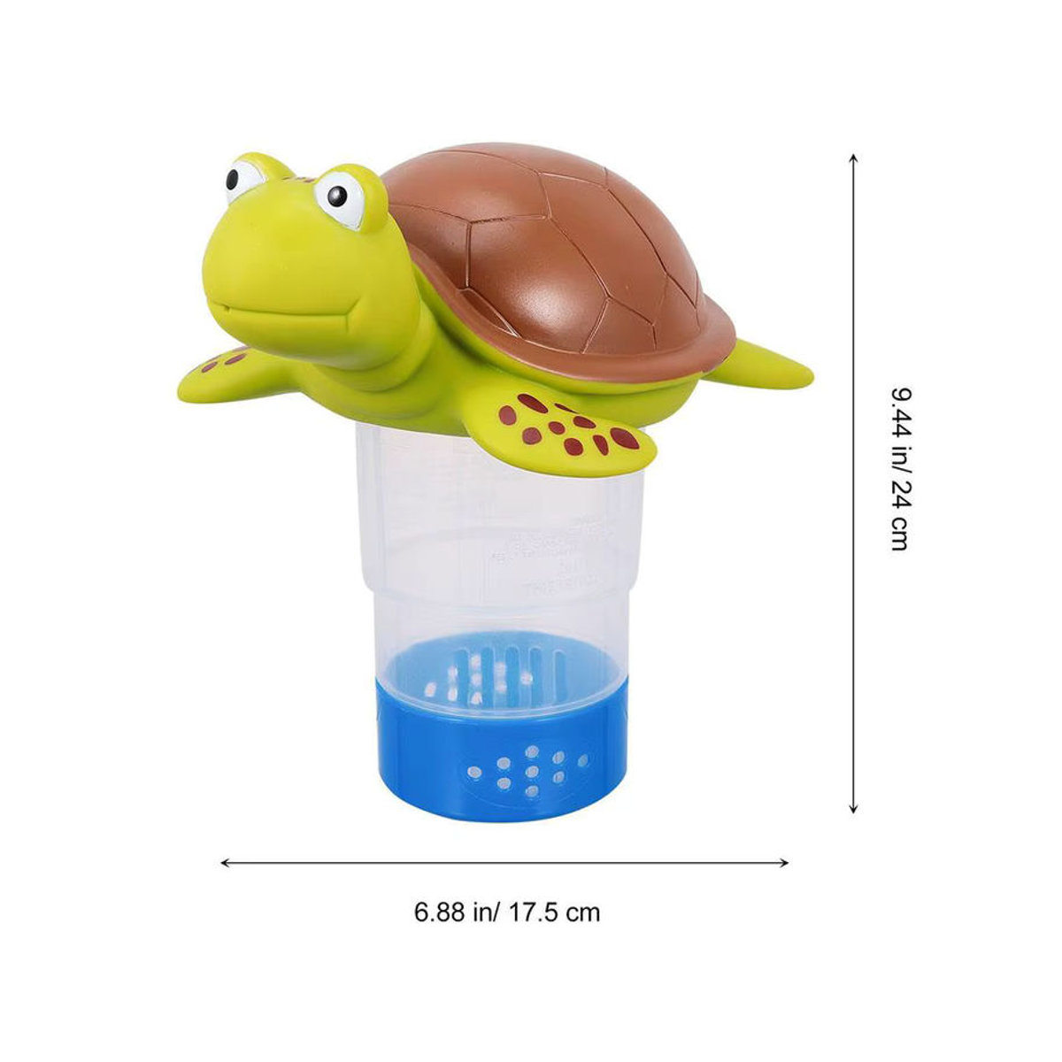 Schwimmbad Chemie Floater Spender aus Kunststoff für Chlor und Brom Tabletten in Bunt - Bild 6