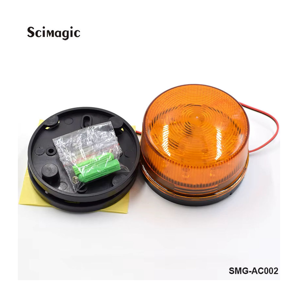 Scimagic-RC LED Tor-Blinklicht Alarm Lampe für Schiebe- und Schaupeltore DC 12V 24V Signal Strobe Lampe - Bild 3