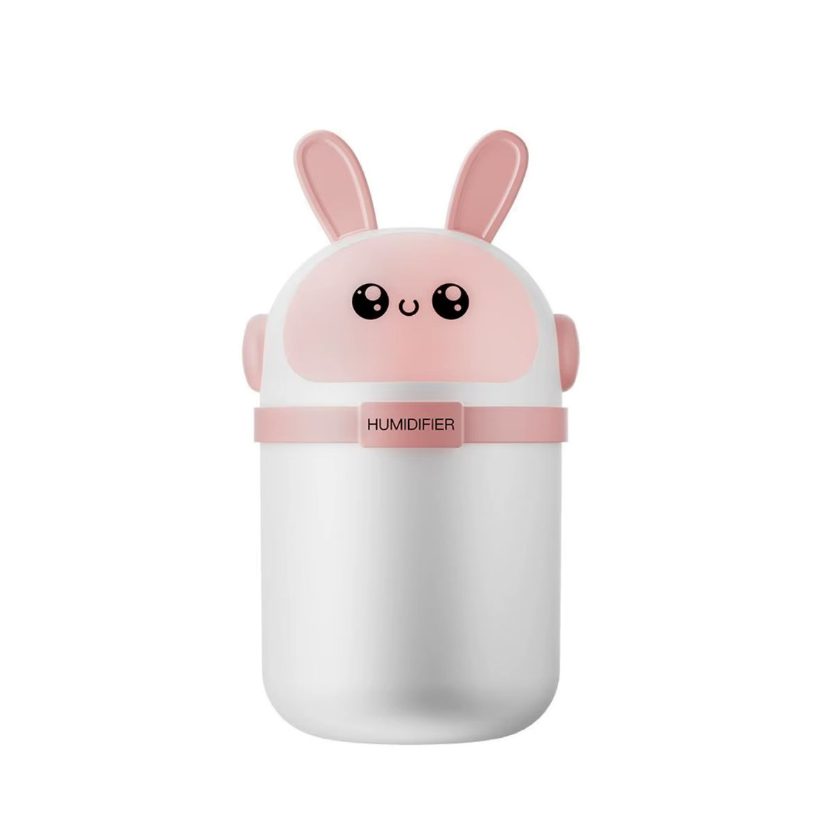 Searide Mars Rabbit Mini-Luftbefeuchter mit Aroma-Diffusor und Farblichtern, Rosa/Mehrfarbig, 180 ml - Bild 7