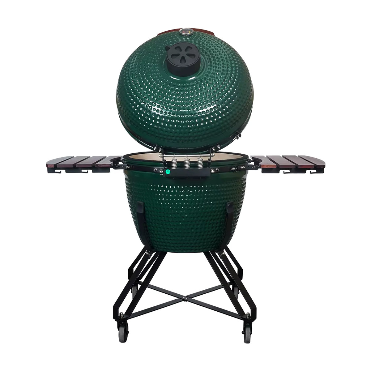 SEB Kamado-Grill aus Keramik für den Außenbereich, 26 Zoll, Grün, Holzkohle-BBQ-Grill - Bild 5