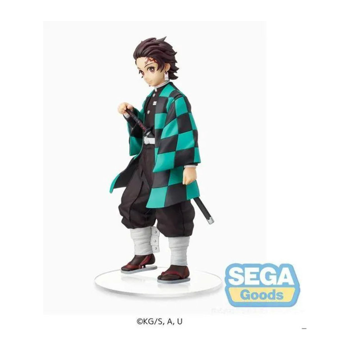 Sega Demon Slayer Statuette Tanjiro Kamado Geschwisterband aus Kunststoff, mehrfarbig, Höhe: 20 cm - Bild 1