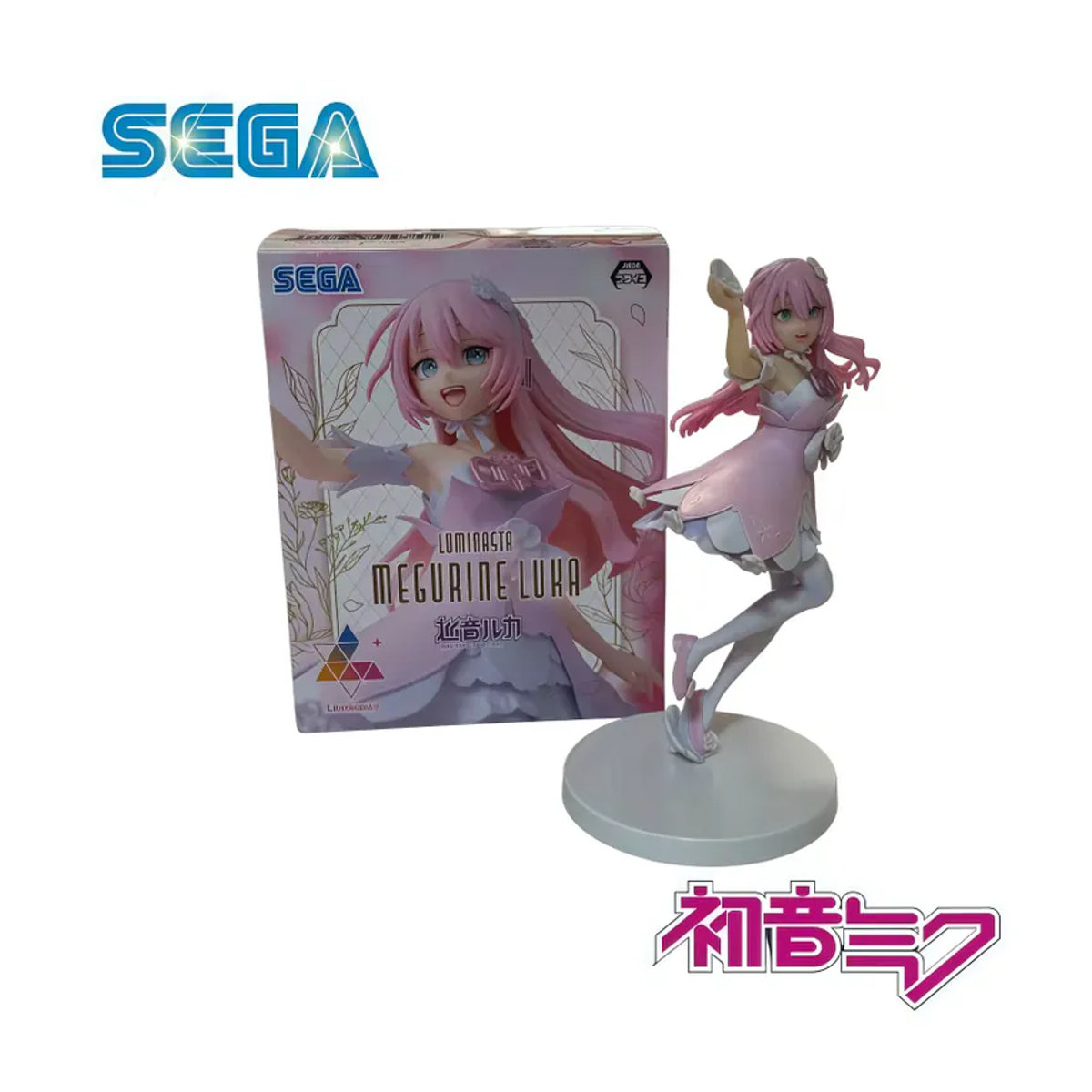 SEGA Hatsune Miku Megurine Luka Actionfigur in Rosa aus Kunststoff - Bild 2