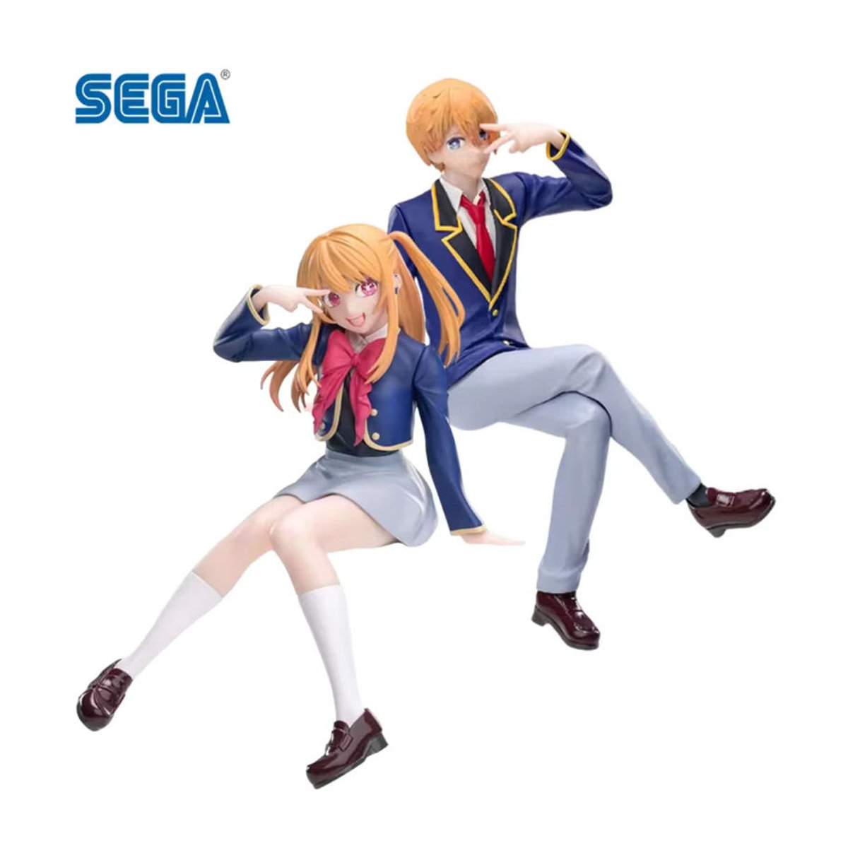 SEGA Oshi No Ko Anime Action Figuren Hoshino Ai und Hoshino Ruby aus Kunststoff, mehrfarbig, Höhe: 13 cm - Bild 2