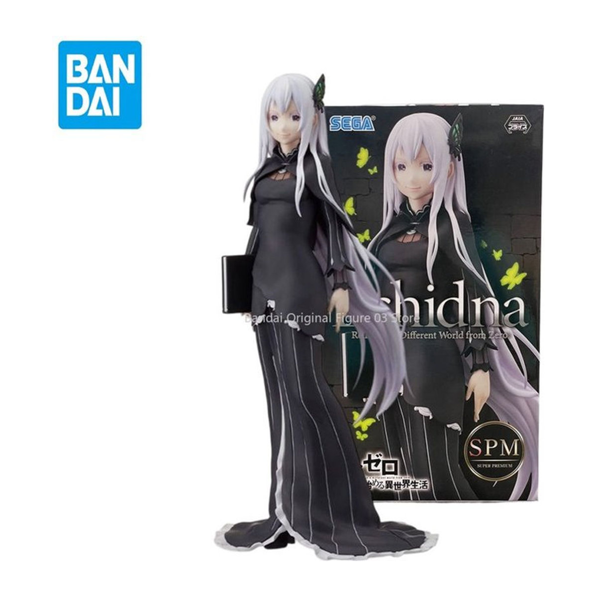 SEGA Re:Zero Starting Life in Another World Greedy Witch Echidna Anime Charakter Modell Dekoration in Schwarz - Bild 1