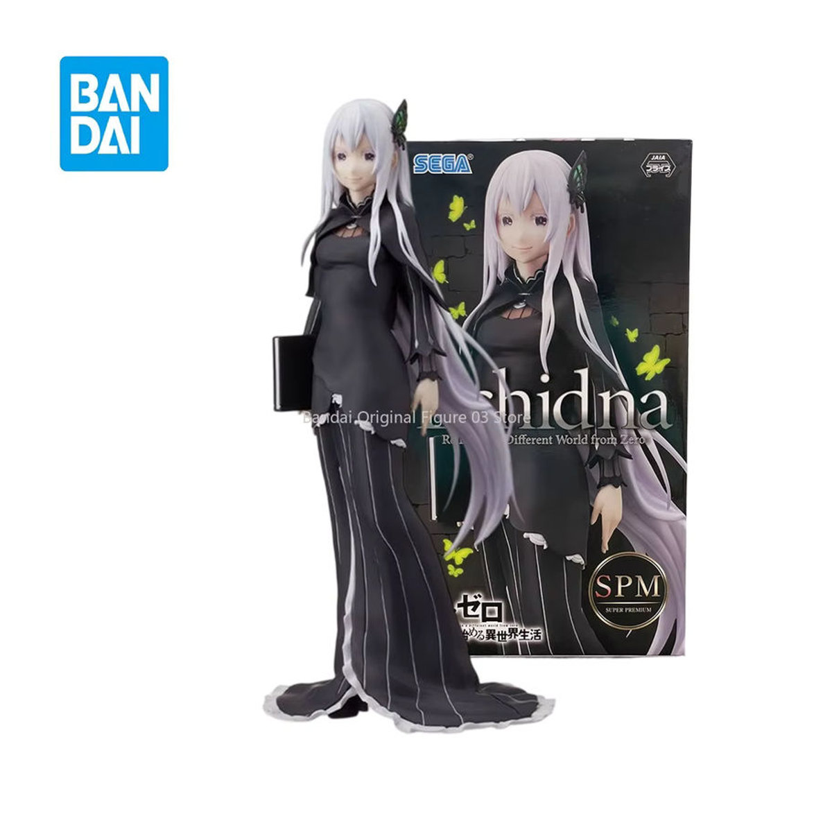 SEGA Re:Zero Starting Life in Another World Greedy Witch Echidna Anime Charakter Modell Dekoration in Schwarz - Bild 5