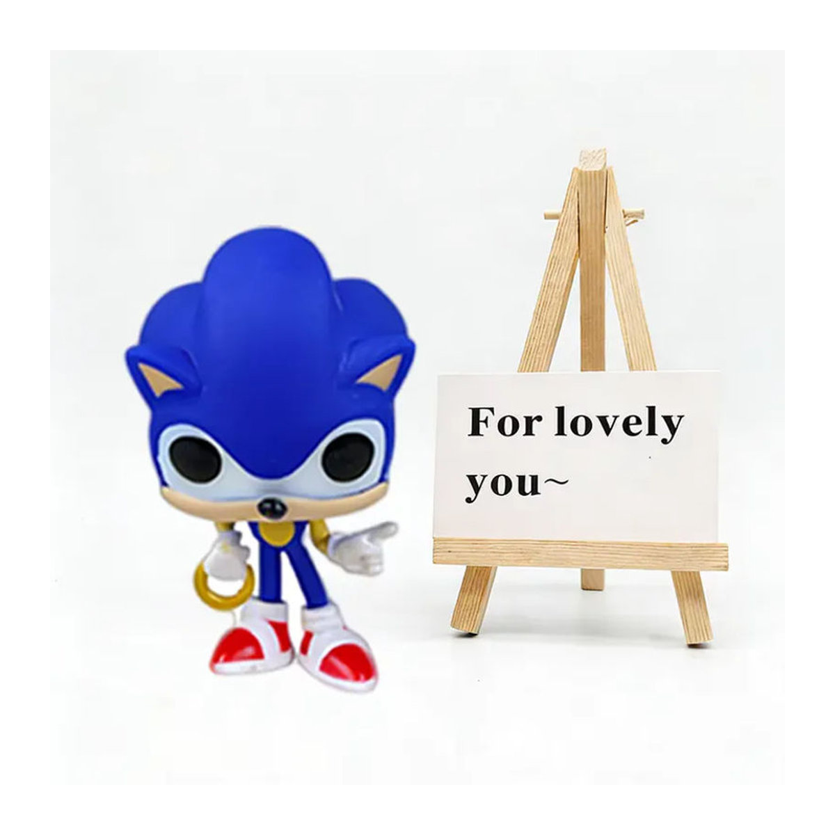 Sega Sonic Figuren-Set mit Dr. Eggman, Shadow und Knuckles aus PVC, mehrfarbige Action-Sammelfiguren zur Dekoration - Bild 3